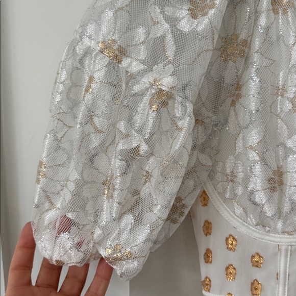 For Love And Lemons Lupita Mini Dress Size S - Picture 7 of 14